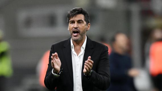 Milan, Fonseca: "Non eravamo i peggiori del campionato ieri, non siamo i migliori oggi"