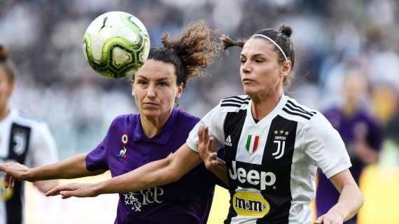Juve Women-Fiorentina Women's, al 45' è ancora 0-0: traversa di Girelli