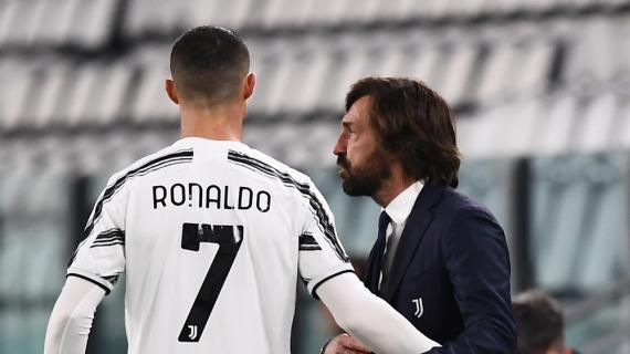 Pirlo spiega Ronaldo fuori: "Scelta condivisa. E poi Morata non è certo l'ultimo arrivato"