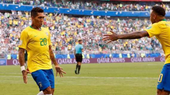 Brasile-Nigeria, le formazioni ufficiali: Firmino dal 1' con Neymar