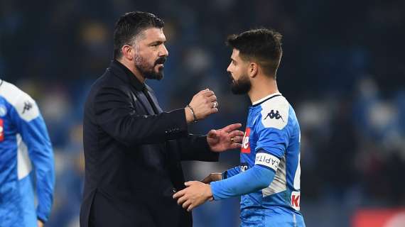 Corriere dello Sport, Gattuso chiama Insigne: "Vieni via con me"