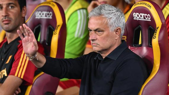 Roma, Mourinho: "La sensazione è di aver perso due punti, ma sono contento della prestazione"