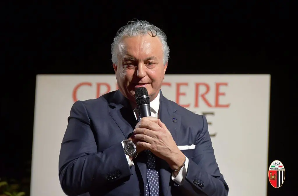 Pres. Ascoli: "Vedrò se tornare al 19% di quote. Ma nessun disimpegno: testa a centrare i playoff"