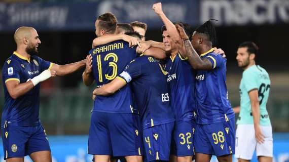 Hellas Verona-Inter 2-2: il tabellino della gara