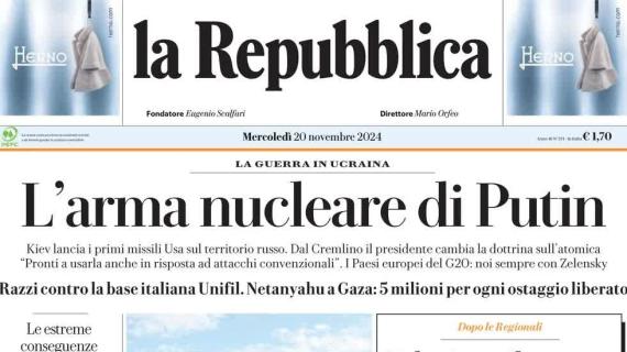 Esonerato Gilardino. La Repubblica: "Panchina senza gloria per i reduci di Berlino 2006"