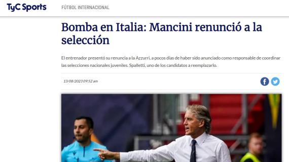 "Bomba in Italia": le dimissioni di Roberto Mancini viste dalla stampa internazionale