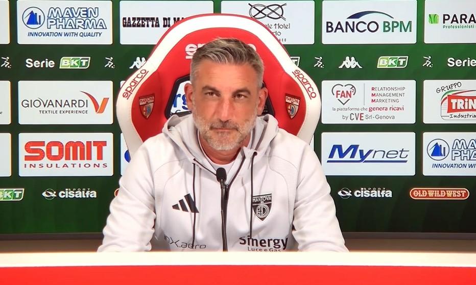 Mantova, Modesto: "La prima di campionato è sempre particolare. E a Carrara non sarà facile"