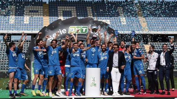 Empoli, dopo la promozione in Serie A arriva anche il restyling del logo
