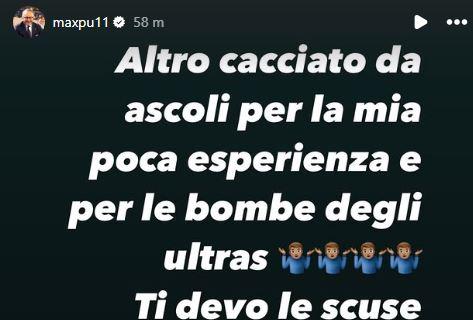 Ascoli, ancora Pulcinelli: "Cacciai Zanetti per esperienza e per le bombe degli ultras"