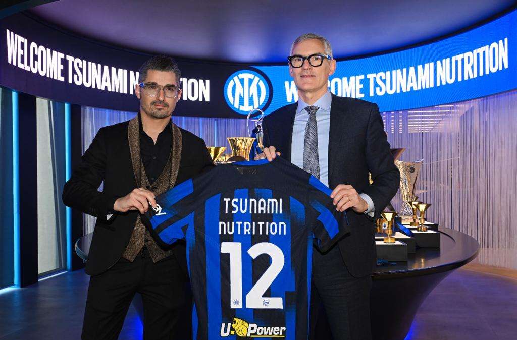 Inter, partnership per nutrizione ed integrazione alimentare: accordo con Tsunami Nutrition