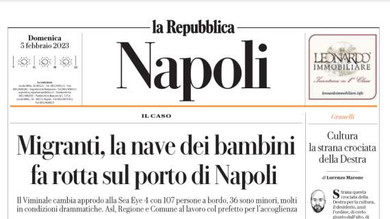 La Repubblica-ed. Napoli sul lunch match: "Amarcord Spezia, la carica di Spalletti"