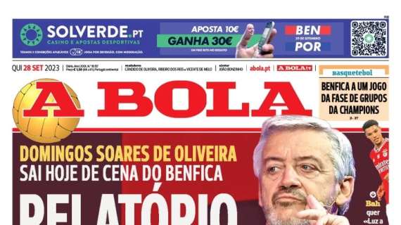 Le aperture portoghesi - Domingos Soares de Oliveira lascia il Benfica? "Relazione finale"