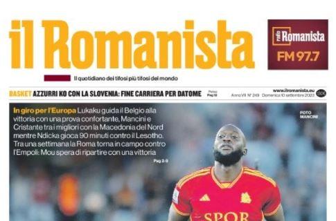 Il Romanista e la prova confortante di Lukaku in nazionale: "Segnali di Rome"