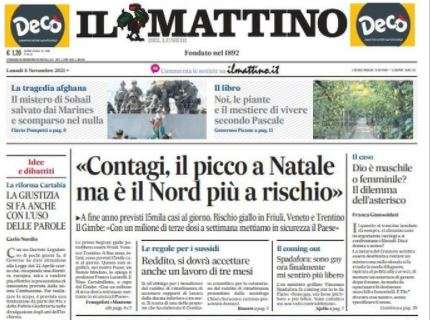 Il Mattino sul Napoli: "Passo falso"