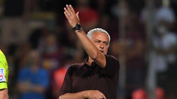 Roma-Sassuolo di domenica sarà la panchina numero 1000 per José Mourinho