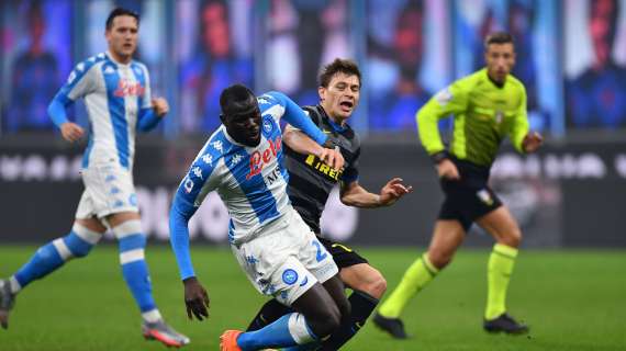 La Repubblica: "Inter-Napoli, in palio il primo posto del 2021: azzurri avanti di un punto"