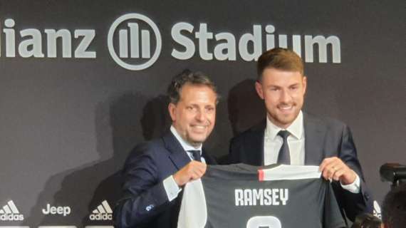 Juventus, Ramsey ha scelto la 8: "Spero di fare bene come Marchisio"