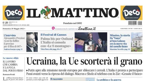 Il Mattino sul Napoli: "De Laurentiis e Koulibaly, ora mettetevi d’accordo"