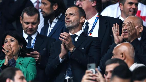 Ceferin: "Avevo previsto l'Inter così avanti in Champions, ho una prova che lo certifica"