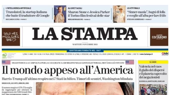 La Stampa: "Trappola Lille per la Juve. Thiago Motta cambierà poco rispetto a Udine"