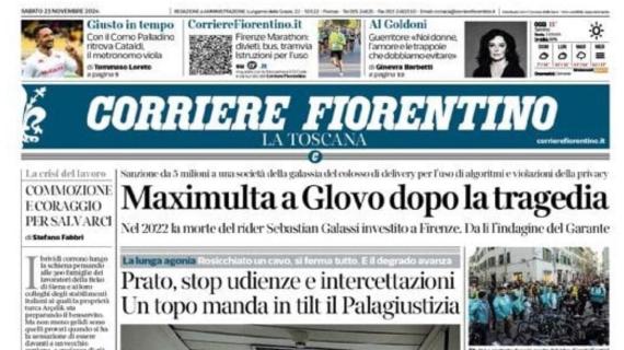 Sorride Palladino che a Como ritrova Cataldi. Il Corriere Fiorentino: "Metronomo viola"