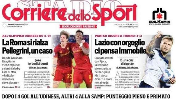 L'apertura del Corriere dello Sport sui partenopei: "SchiacciaNapoli"