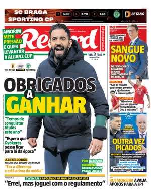 Le aperture portoghesi - Lo Sporting Lisbona sfida il Braga in Coppa di Lega