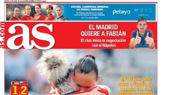 Napoli, dalla Spagna: il Real Madrid vuole Fabian Ruiz