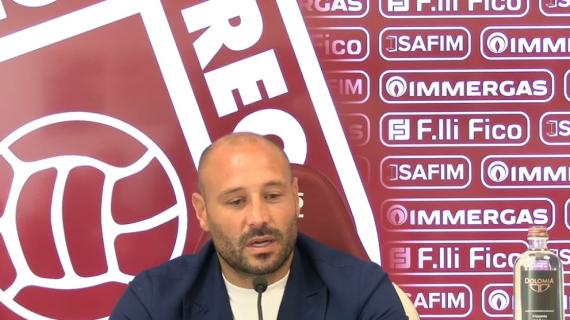 Reggiana, Scognamiglio: "Troppi 30 giocatori? No, sono giusti. Non vogliamo aver rimpianti"