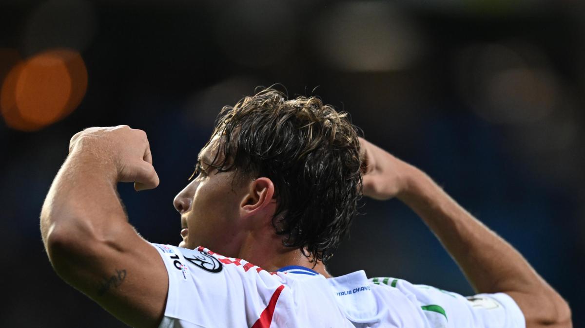 Italia, Esposito: "Gioia incontenibile. Gol? Dedicato alla mia famiglia"