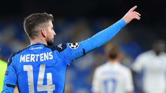 Napoli, Mertens via a zero: Inter e Chelsea in contatto con l'entourage