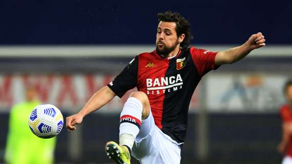 Genoa, Destro al 45': "Bravi a recuperare, peccato per la palla persa che ha portato al gol"