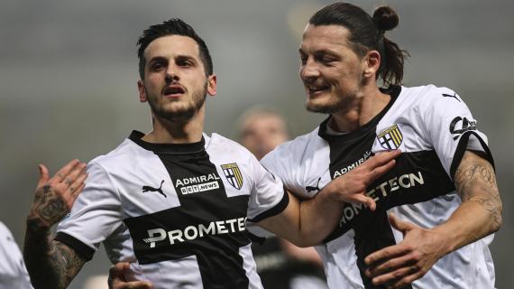 In 10 il Parma riprende l'Empoli a un quarto d'ora dalla fine: primo gol in gialloblù per Djuric
