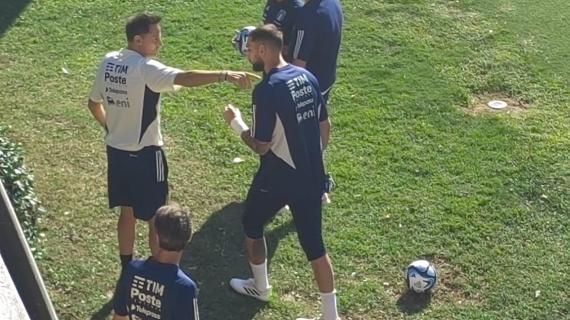 TMW - Italia, le immagini del secondo allenamento a Coverciano: c'è anche Donnarumma