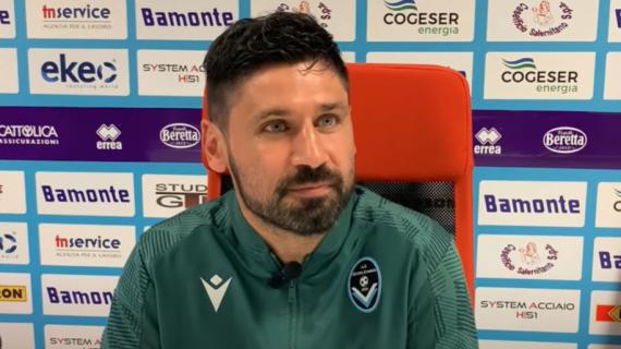 Giana, Chiappella: "51 gare giocate, e primo round vinto con la Ternana. Orgoglioso di noi"