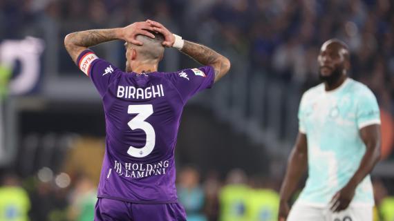 Fiorentina, Biraghi: "Dispiacere enorme, difficile trovare le parole. Le finali un punto di partenza"