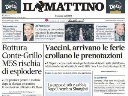 Il Mattino: "Inginocchiarci? Decideremo". La confusione della Nazionale