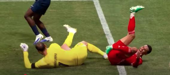 Infortunio tremendo per Musiala in PSG-Bayern, Donnarumma si copre il volto