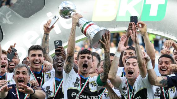 Parma campione della Serie B 2023/24: le migliori immagini della premiazione