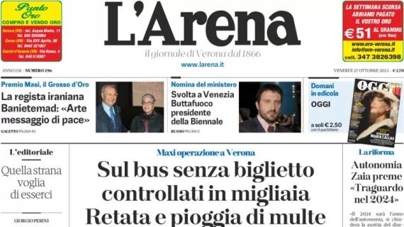 L'Arena apre: "Tifosi Hellas, trasferta a rischio: stop ai biglietti per la Juventus"