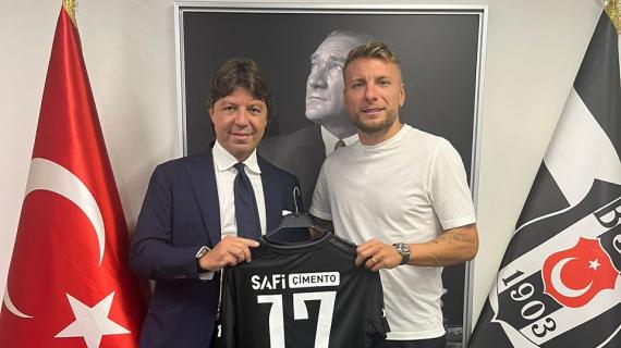 Immobile al Besiktas: il primo scatto con la nuova maglia 