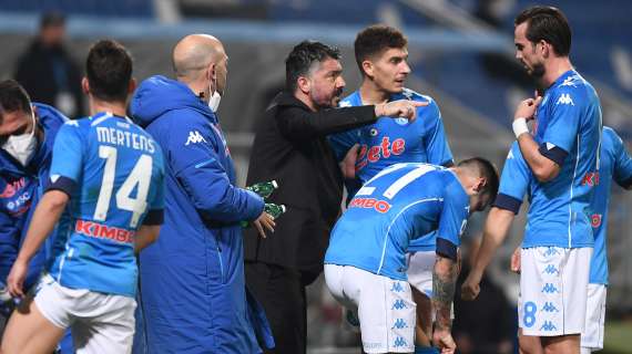 Napoli, l'emergenza è finita: Gattuso col Bologna senza alcun margine d'errore