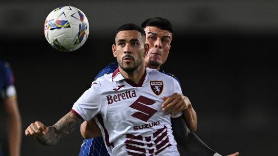 Cagliari-Torino 1-1 al 45', punizione di Viola (ma il fallo era su Coco) e pareggio di Sanabria