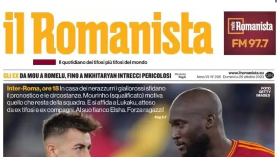 Stasera c'è Inter-Roma. Il Romanista: "Luki a San Siro"