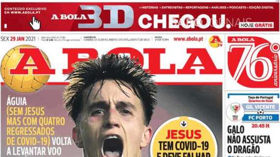 Le aperture portoghesi - Il Benfica si rilancia ma Jorge Jesus ha il Covid. Porto, mercato chiuso