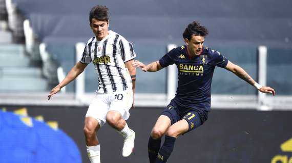 Juventus-Genoa 3-1: il tabellino della gara