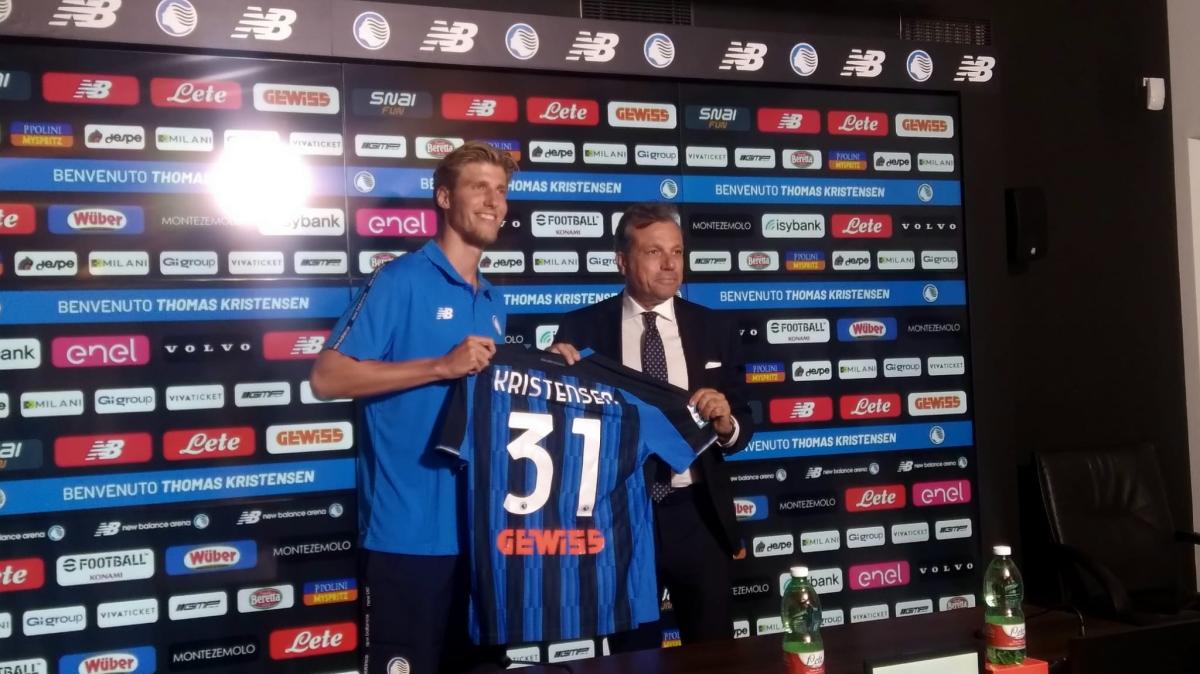Kristensen: "Devo riempire un buco, Hojlund mi ha parlato benissimo dell'Atalanta"