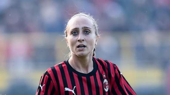 Milan Femminile, Rinaldi: "Contenta del terzo derby vinto, bene il rientro"