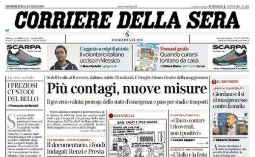 Corriere della Sera: "L'Italia che si rivaluta"