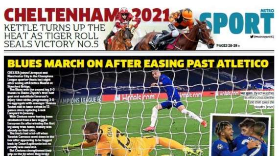 Le aperture inglesi - Chelsea ai quarti: Atletico liquidato, finisce 2-0 a Stamford Bridge